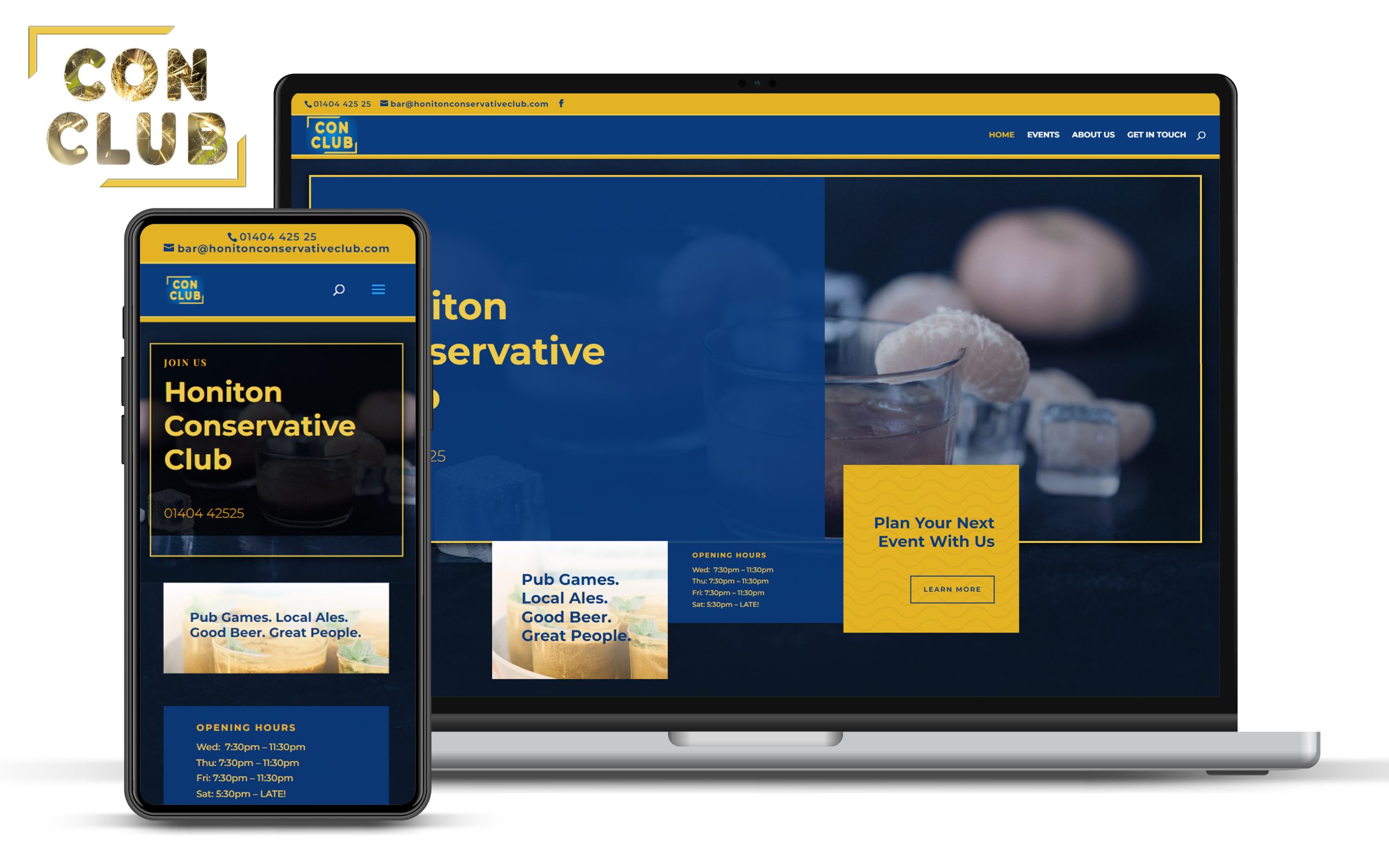 The brand new Honiton Conservative Club Websiate has launched!